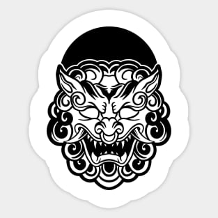 foo dog Sticker